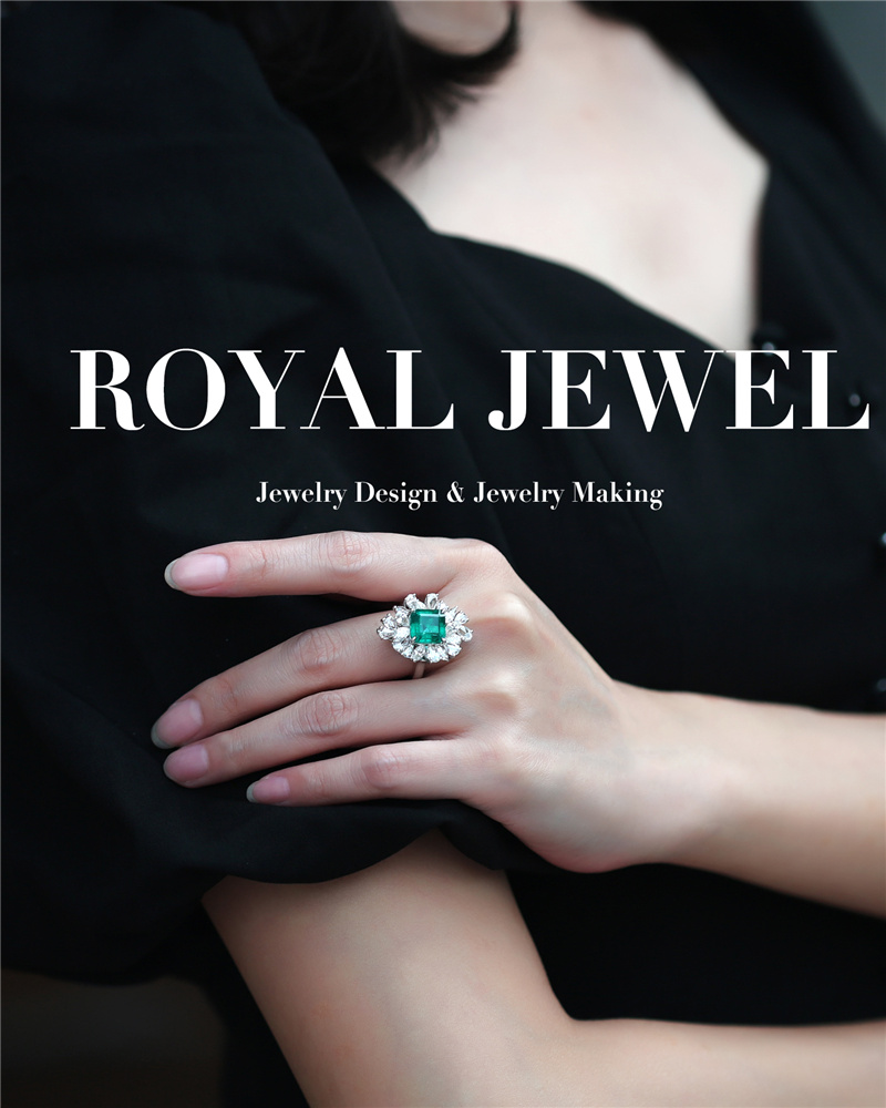 vividgreen祖母绿豪镶两用款